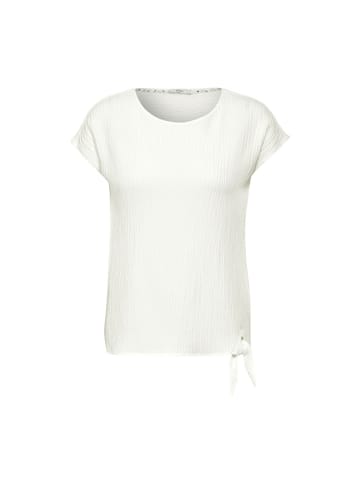Cecil Halbarmbluse in vanilla white
