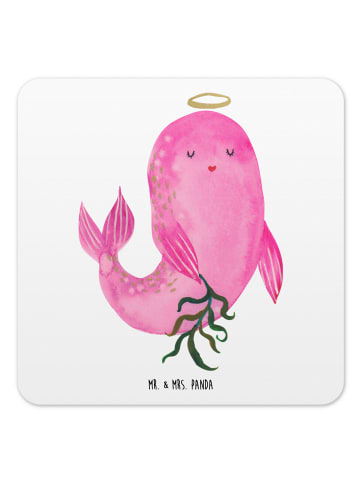 Mr. & Mrs. Panda Coaster Sternzeichen Jungfrau ohne Spruch in Weiß
