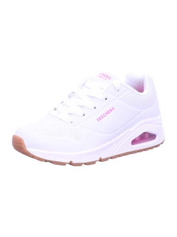 Skechers Mädchen Halbschuhe UNO - STAND ON AIR in Weiß
