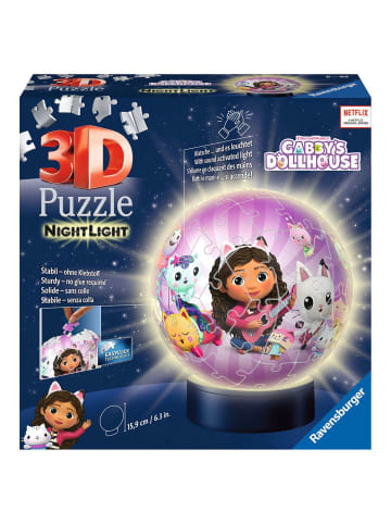 Ravensburger Konstruktionsspiel Puzzle 72 Teile Nachtlicht Gabby's Dollhouse 6-99 Jahre in bunt