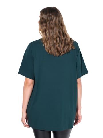 Studio Untold Longshirt in mitternachtsgrün