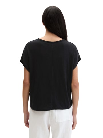Marc O'Polo T-Shirt loose in Schwarz