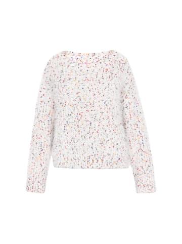 IZIA Women Sweater in offwhite multicolor