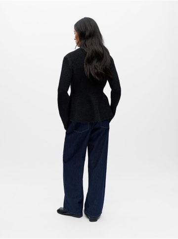 Object Strickjacke in Black