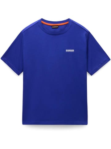Napapijri T-Shirt "S-Guide Ss" in Blau
