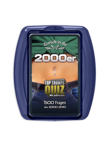 Winning Moves Top Trumps Quiz - 2000er in blau