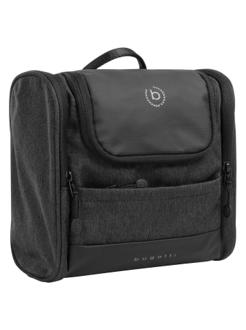Bugatti Kulturtasche UNIVERSUM Kunstfaser in schwarz
