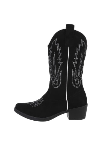 Ital-Design Stiefel in Schwarz