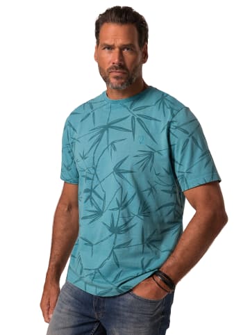 JP1880 Kurzarm T-Shirt in türkis