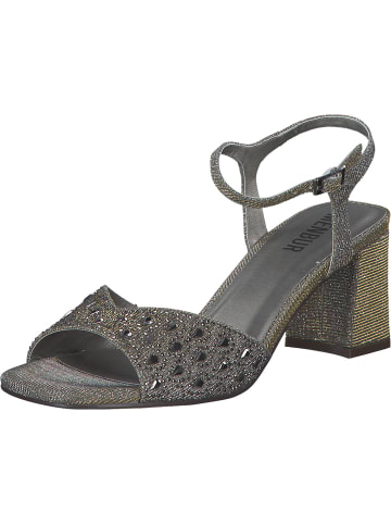 Menbur Plateau-Sandaletten in grey