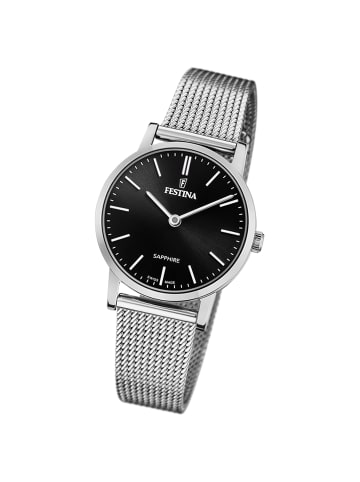 Festina Analog-Armbanduhr Festina Swiss Made silber klein (ca. 29mm)