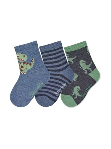 Sterntaler Socken Dino, 3er-Pack in ecru