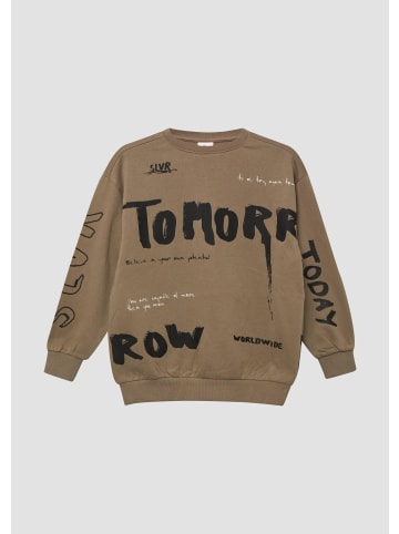 s.Oliver Sweatshirt in 96D2_helles olivgrün