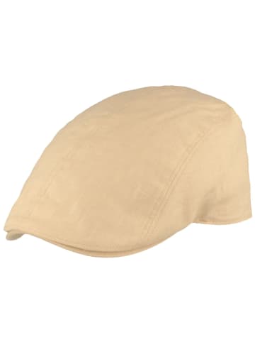 BREITER Schirmmütze einteilig in beige
