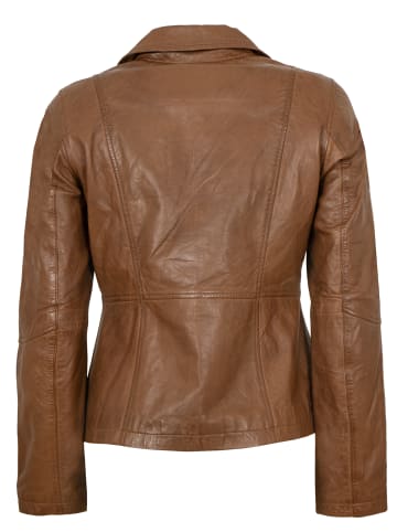 Otto Kern Lederjacke Lammnappa in Cognac