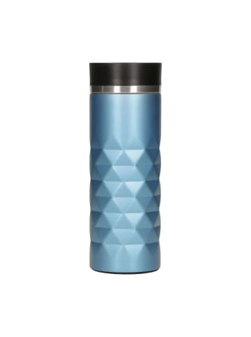 elasto Thermobecher "Diamond" in hellblau - 450 ml