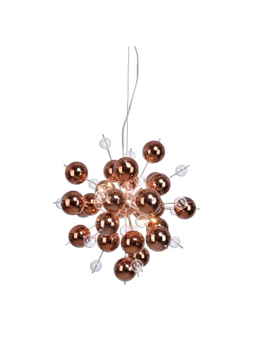näve Pendelleuchte "EXPLOSION" in kupfer - (L)65 cm x (B)65 cm x (H)193 cm
