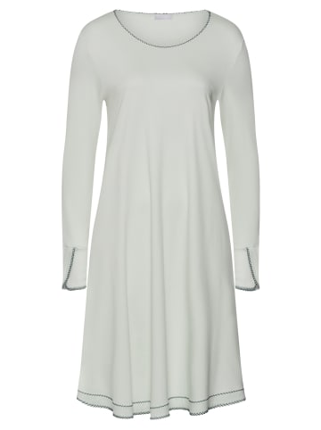 Hanro Nachthemd Una in Green beryl