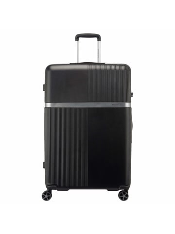 Roncato AirGlam - 4-Rollen-Trolley L 77 cm erw. (blu notte) in nero
