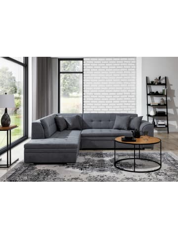 MF Design Piri Recamiere Links in Dunkelgrau -  (L) 260 x (B) 260 x (H) 78 cm