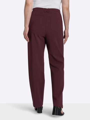 sheego Hose in burgund