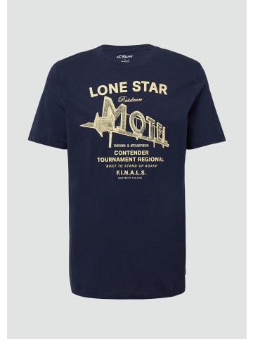 s.Oliver T-Shirt in 58D1_tiefblau