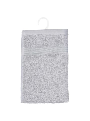 Atmosphera Créateur d'intérieur Kleines Handtuch mit Bordyura in Grau, 30 x 50 cm