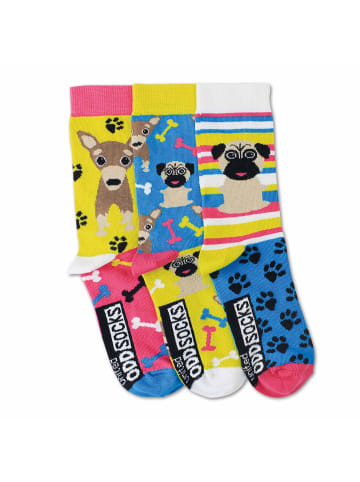 United Oddsocks Socken 3er Pack in Pugs