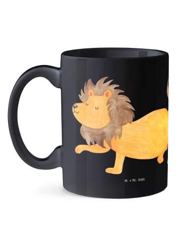 Mr. & Mrs. Panda Kaffeetasse Majestätischer Löwe mit Spruch in Schwarz