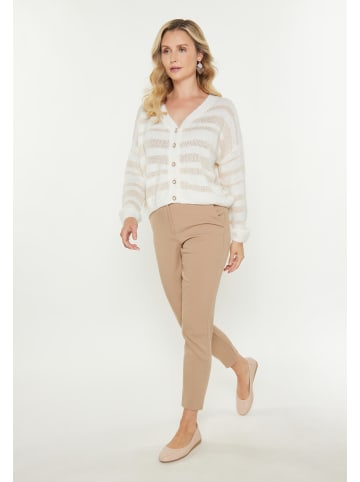 Albee Women Cardigan in Cream Multicolor