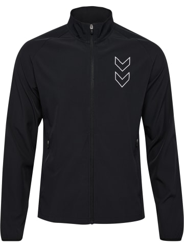 Hummel Hummel Zip Jacke Hmlcourt Paddeltennis Herren Atmungsaktiv Schnelltrocknend in BLACK