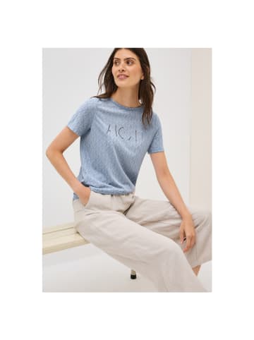 Cecil T-Shirt in mountain blue