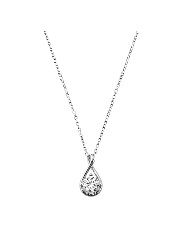 Amor Kette mit Anhänger Silber 925, 14ct gelbvergoldet in Silber