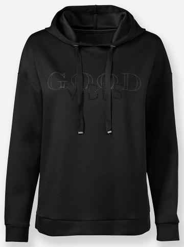 Heine Kapuzensweatshirt in schwarz