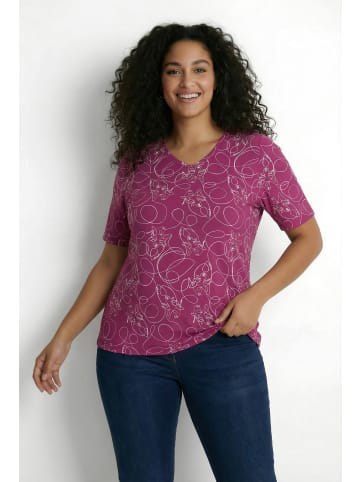 Ulla Popken Shirt in magnolienrot