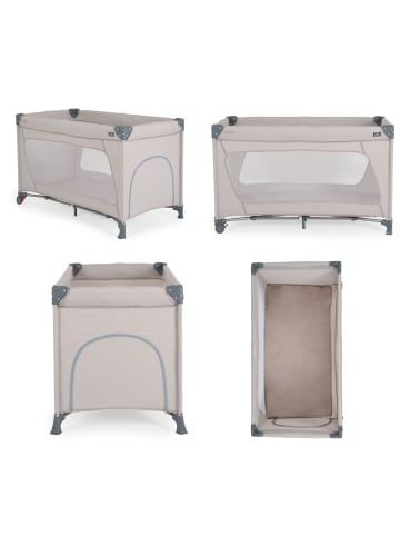 Cangaroo Reiselaufstall One Touch Räder in natur