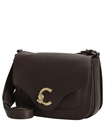 COCCINELLE C-Me - Umhängetasche S 21 cm (Farbe: cognac) in brunette