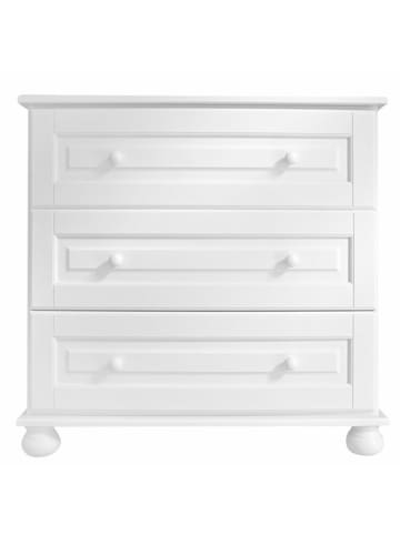 Caramella Kommode "Romantik" weiss 94 x 87 x 51 cm