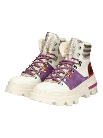 Lazamani Stiefelette Lila