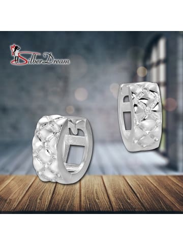 SilberDream 925er Sterling Silber Damen Creolen Ohrring ca. 13mm