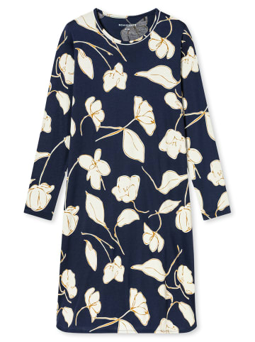 Schiesser Nachthemd Comfort Nightwear in Deep Sea Blue