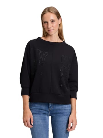Betty Barclay Sweatshirt mit Stehkragen in Schwarz