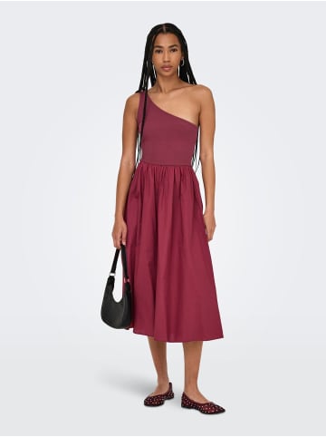 ONLY Kleid in Ruby Wine