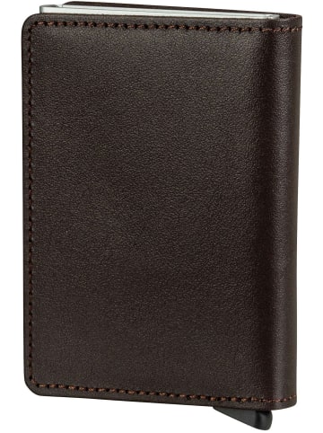 Secrid Geldbörse Slimwallet Original in Dark Brown