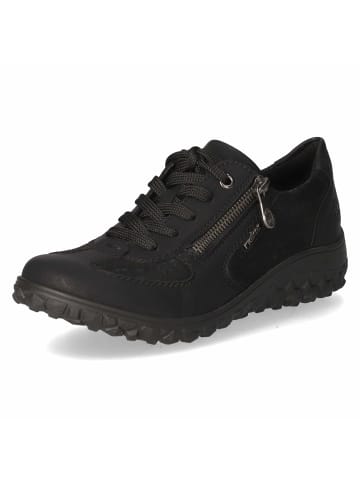 rieker Schnürhalbschuh in schwarz