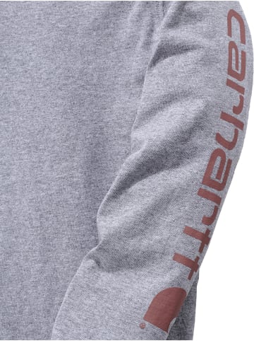 CARHARTT  Long Sleeve in heather grey in heather grey