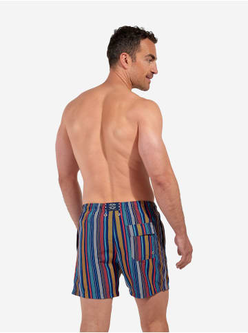HOM Boxer-Badehose Beach Boxer Marni in multicolor stripes