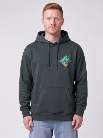 wat? Apparel Sweatshirt Beach is calling in India Ink Grey