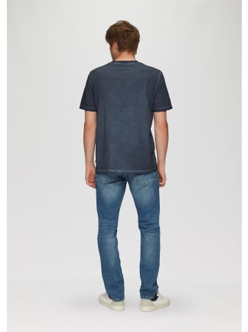 QS T-Shirt in 5883_tiefblau
