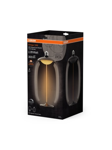 OSRAM Vintage 1906 Big Elipse Oval Ist Eine Dimmbare LED-Lampe Aus Kunststoff